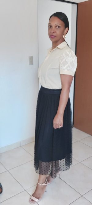 Saia de tule Poa Elegance